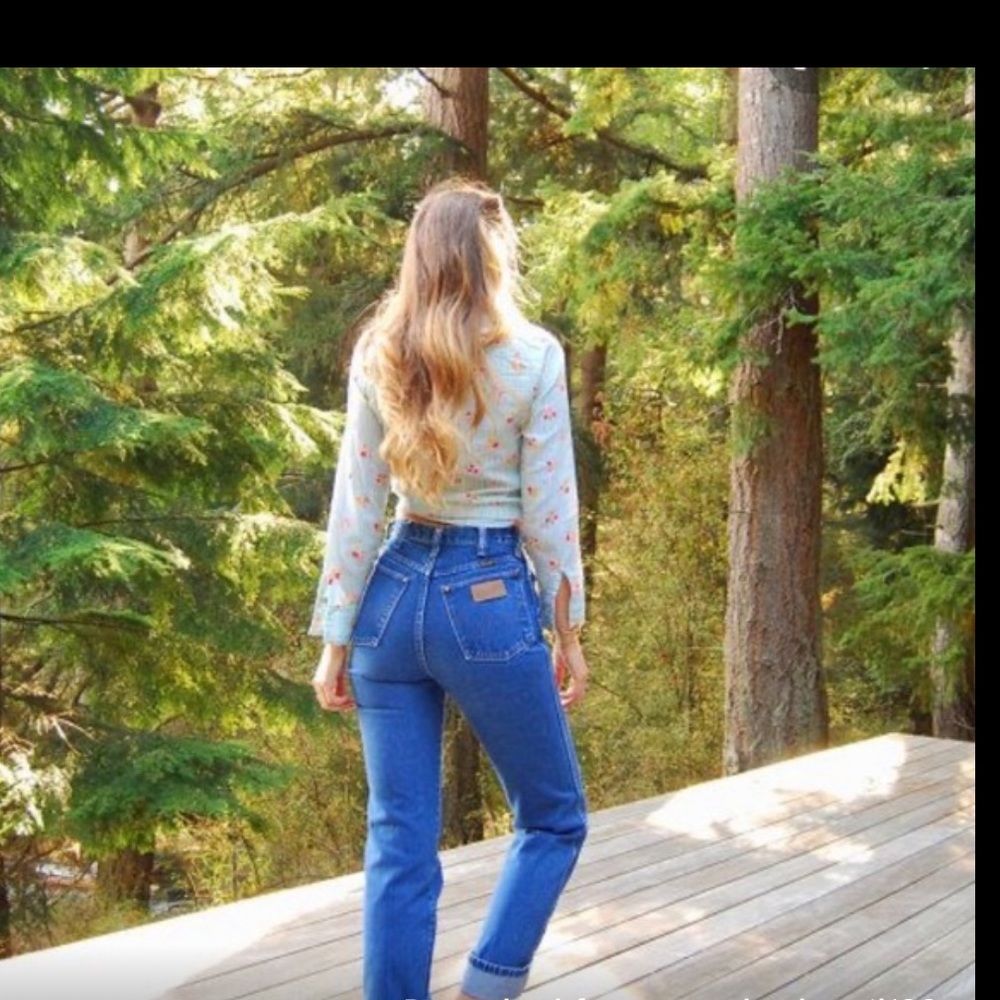 Wrangler high waisted jeans